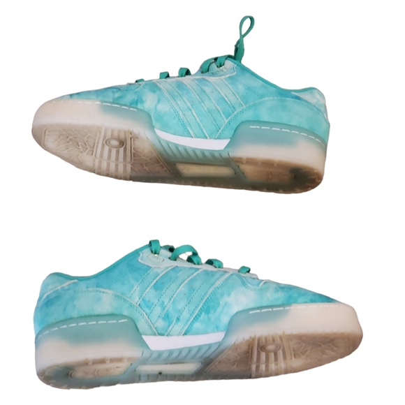 *Rare* Mens Adidas rivalry low size 12 color Hi res  green/jade - Picture 3 of 5